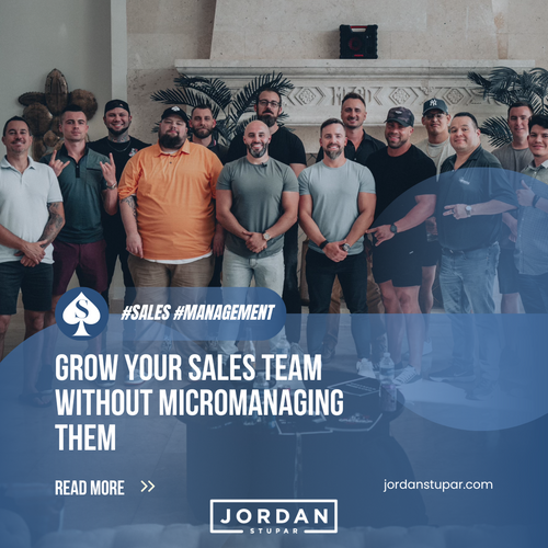 Manage a Growing Sales Team Without Micromanaging Them